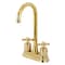 Kingston Brass KB8492ZX Millennium Bar Faucet, Polished Brass KB8492ZX - alternate 1